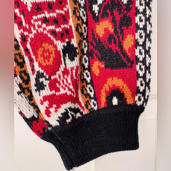 Farm Rio Winter Stripes Knit Joggers, Size XS - Picture 10 of 12